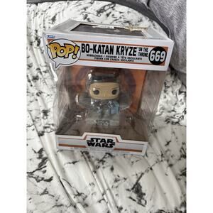 Funko Pop! Deluxe: Star Wars - Bo-Katan Kryze on the Throne #669